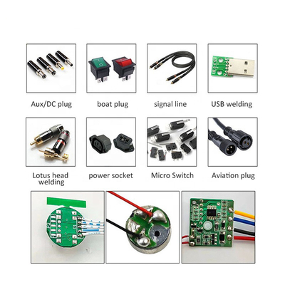 PCB LED Terminal Switch Ổ cắm Máy hàn nhúng bán tự động