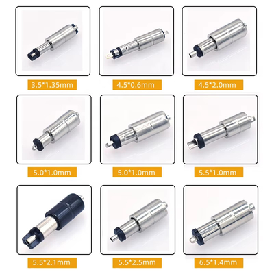 DC Plug và Jack Adapter để sạc và kết nối