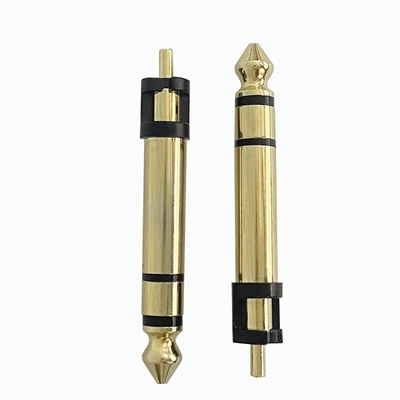 6.35mm Stereo 3 cực Stereo Audio Male Connector Audio Microphone Plug For Headphone