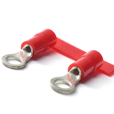 Vòng tròn Crimp đầu cuối 5MM 10MM liên tục trước cách nhiệt vòng đầu cuối đồng cáp Lug