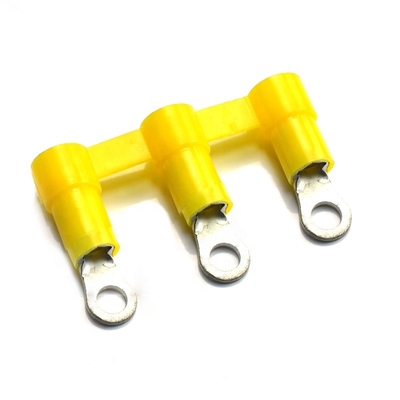 Đầu cosse vòng Qwt 12 Awg tùy chỉnh Đầu nối cosse càng Crimp Đầu nối dây