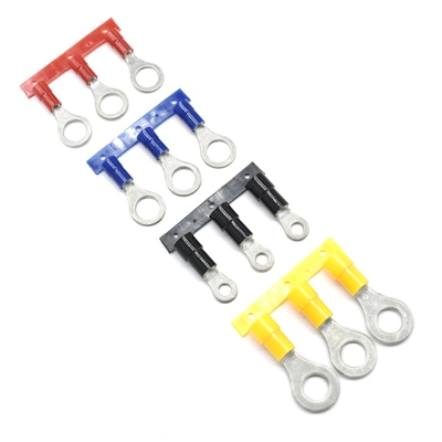Đầu cosse vòng Qwt 12 Awg tùy chỉnh Đầu nối cosse càng Crimp Đầu nối dây