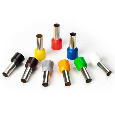 Nhiều màu cách nhiệt Nylon đồng dây thép Ferrule Crimp Pin đầu cuối ống đầu cuối dây chuyền phụ kiện Lug