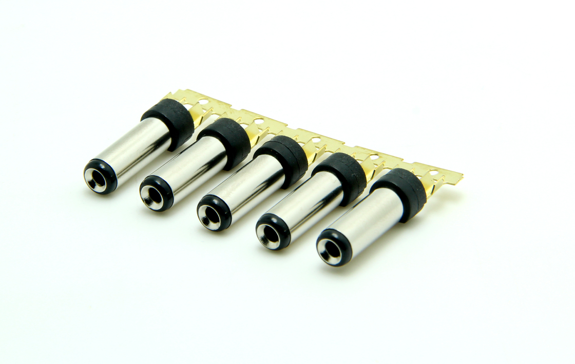 Đàn ông DC Plug 5.5 DC Tuning Fork Đàn ông 5521DC Flat Head Groove Round DC Plug