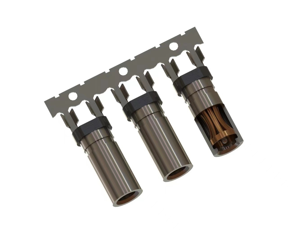 Đắm DC không hàn 3.5 * 1.35 DC Socket O Shape Fork DC Đắm nữ Crimping Jack Connector