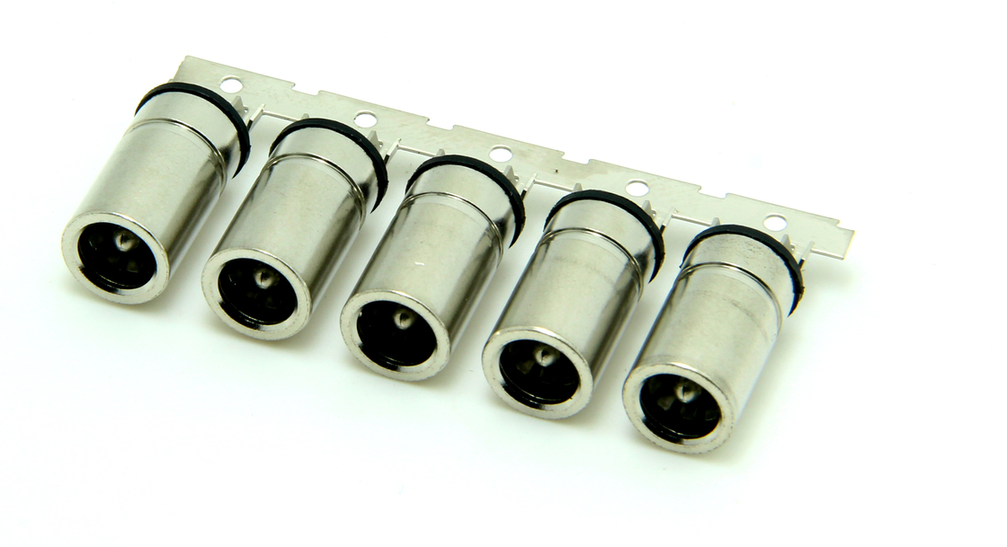 Bộ nối DC không hàn5.5 * 2.5 DC đầu nối nữ Crimping Jack Connector