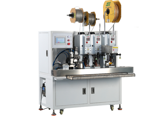 Máy Tuốt Và Uốn Dây Cáp CX-2000A Làm Dây Nguồn 3/4 Lõi