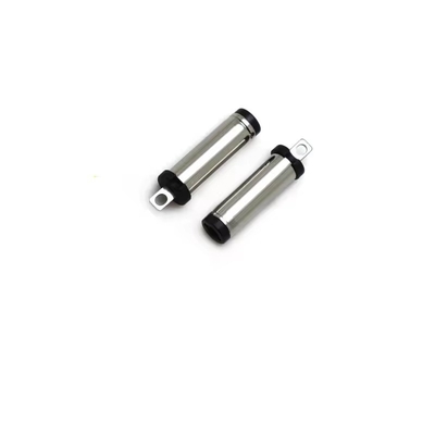 Đầu nối DC hàn mạ niken Nam Đầu nối thùng nguồn DC 5,5mmX2,1mm