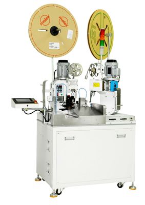 Máy uốn dây đầu cuối 450kg Double Ends Chiều dài cắt 30mm