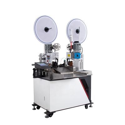 Máy uốn đầu cuối hai đầu tự động CFM Áp suất không khí 0,5Mpa-0,7Mpa